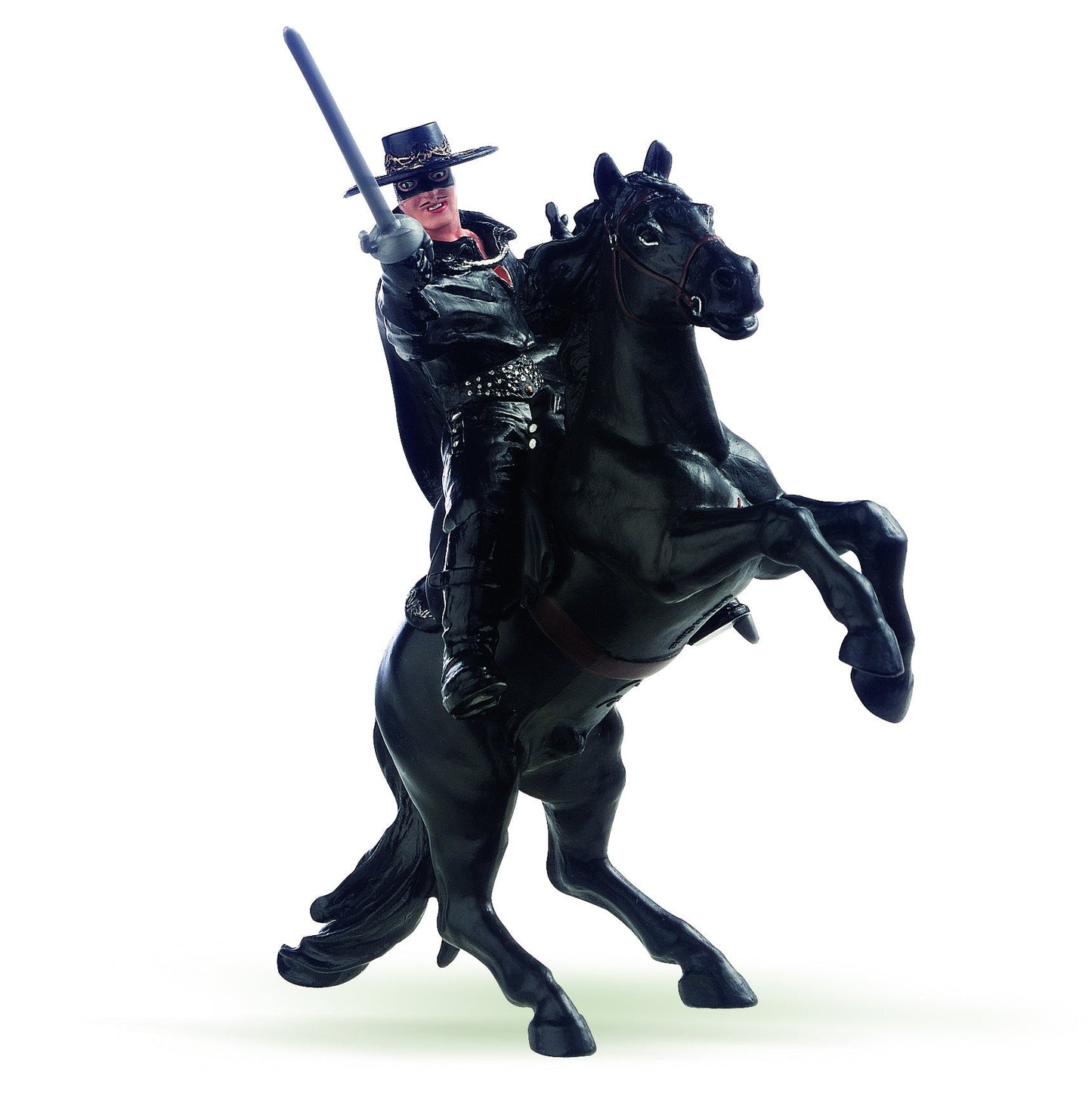 Figurine Cheval de Zorro Papo - personnage historique