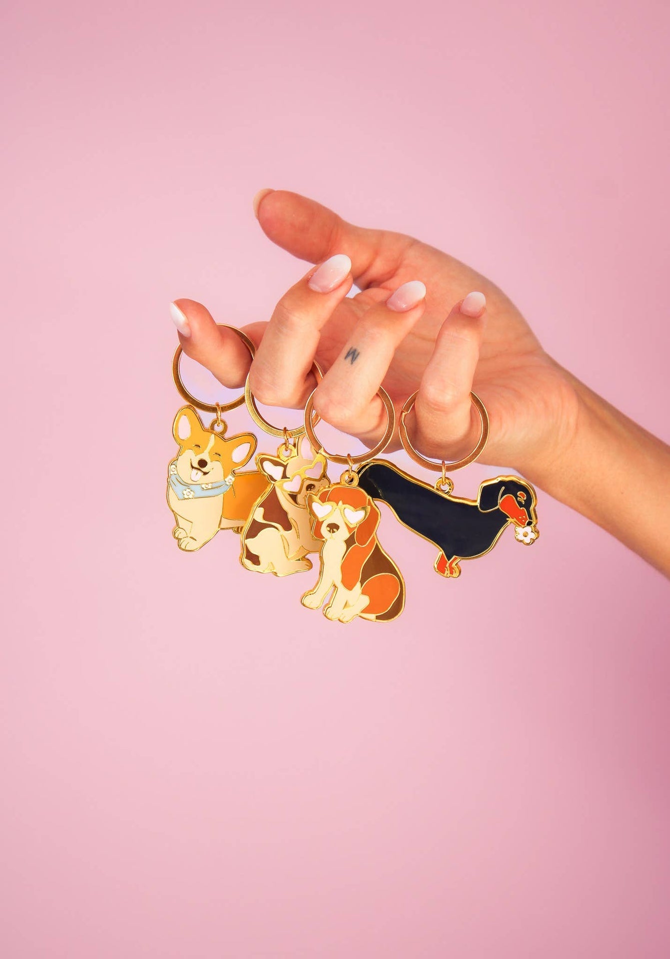 Porte-clés Bouledogue