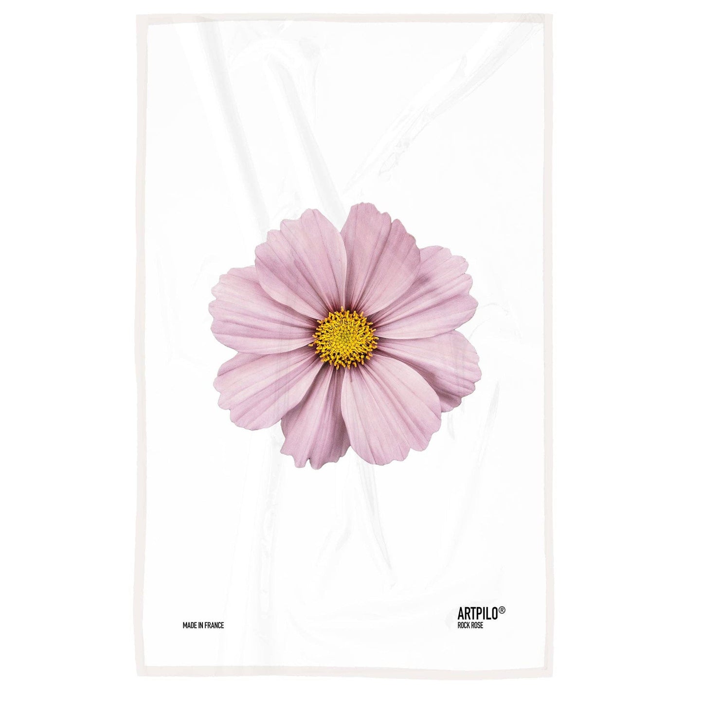 Torchon Rose des rochers