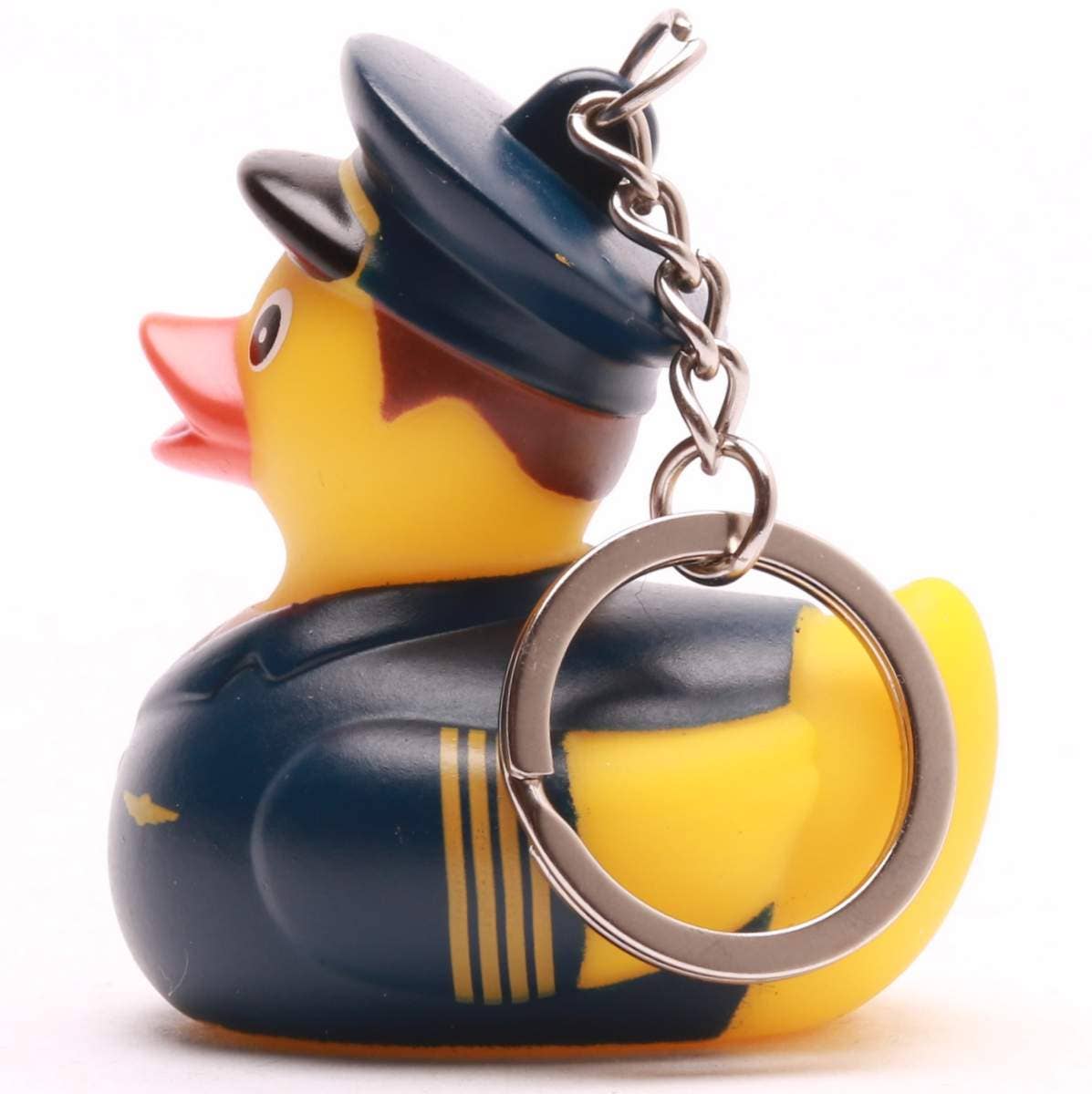 porte cles canards de bain pilote canards en caoutchouc