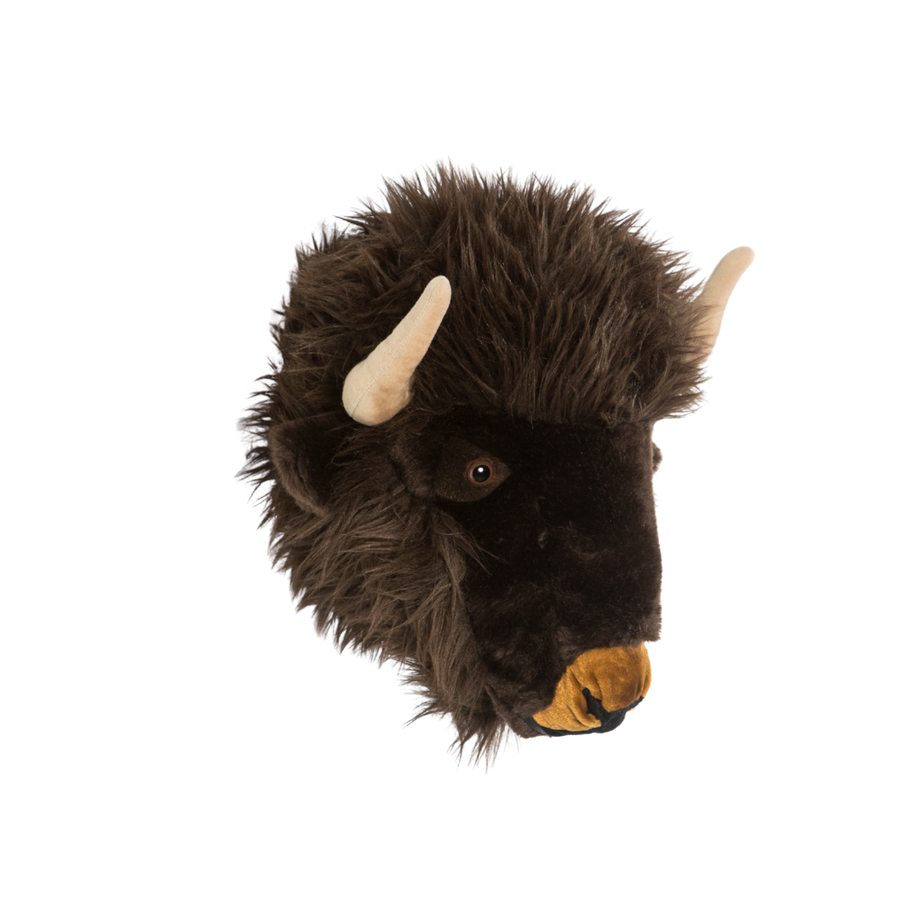 Décoration Murale Peluche Alex le Buffle - Wild & Soft