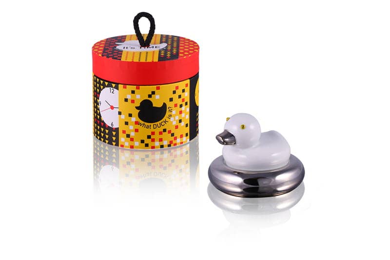 Horloge de table Canard – vue 3