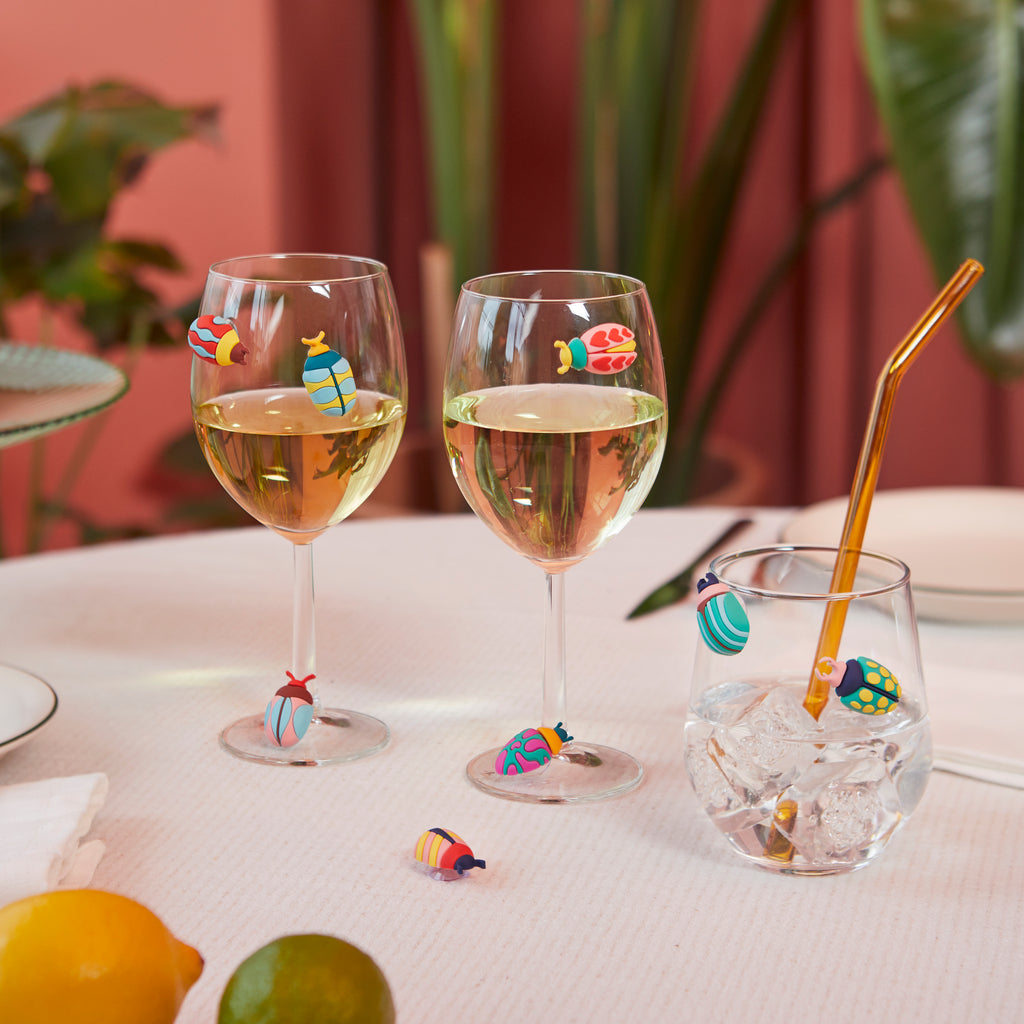 The Beetles Glass Markers