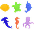 Marqueurs de Verres Animaux Marins
