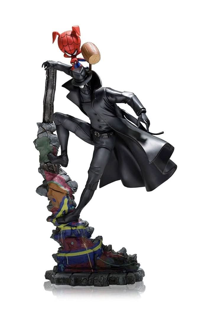 Estátua Spider-Noir e Spider-Ham 1/10 – Iron Studios