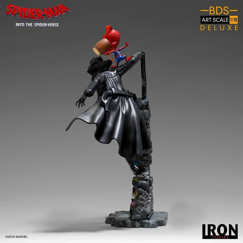 Estátua Spider-Noir e Spider-Ham 1/10 – Iron Studios