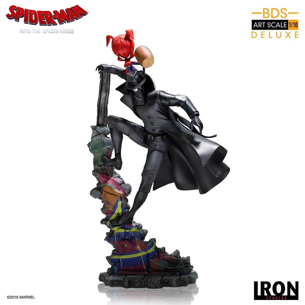 Estátua Spider-Noir e Spider-Ham 1/10 – Iron Studios