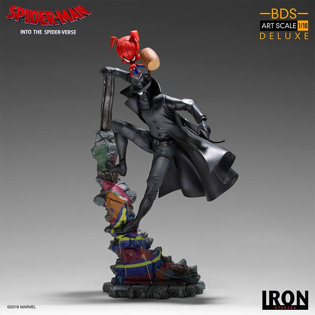 Estátua Spider-Noir e Spider-Ham 1/10 – Iron Studios