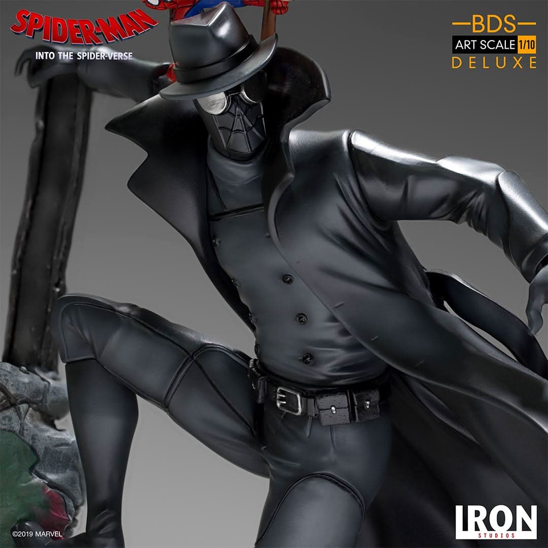 Estátua Spider-Noir e Spider-Ham 1/10 – Iron Studios