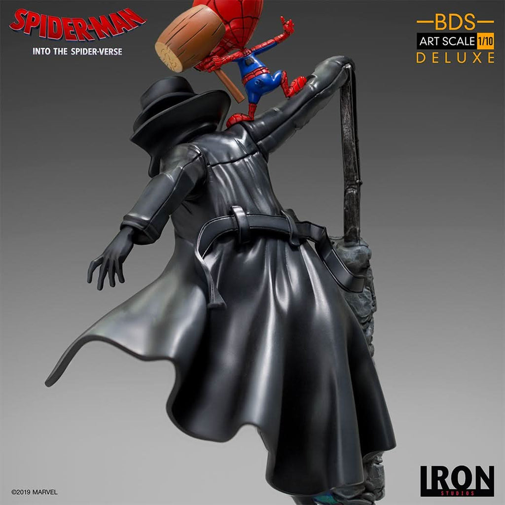 Estátua Spider-Noir e Spider-Ham 1/10 – Iron Studios