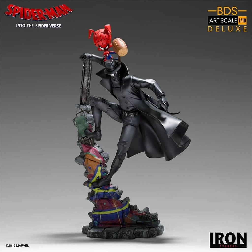 Estátua Spider-Noir e Spider-Ham 1/10 – Iron Studios