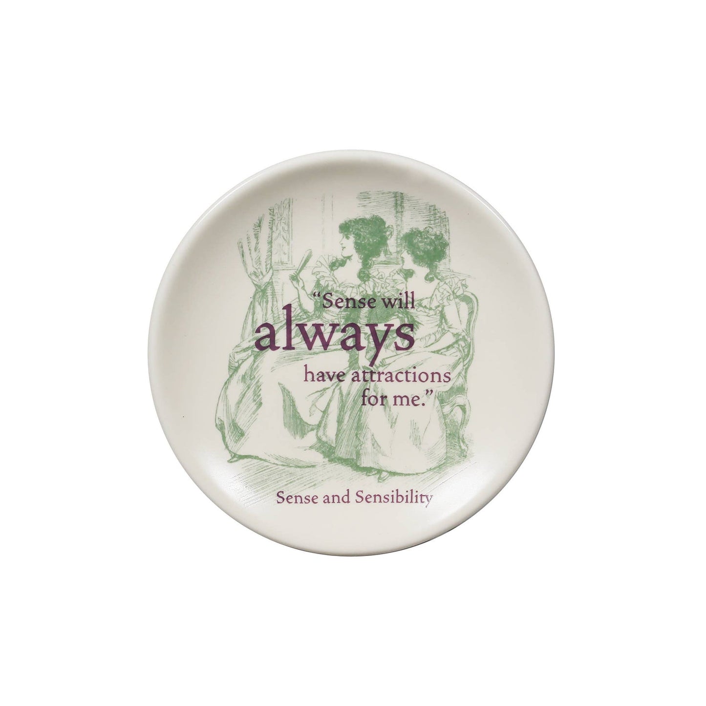 Plat à bijoux Jane Austen - Pulteney Press 8 cm