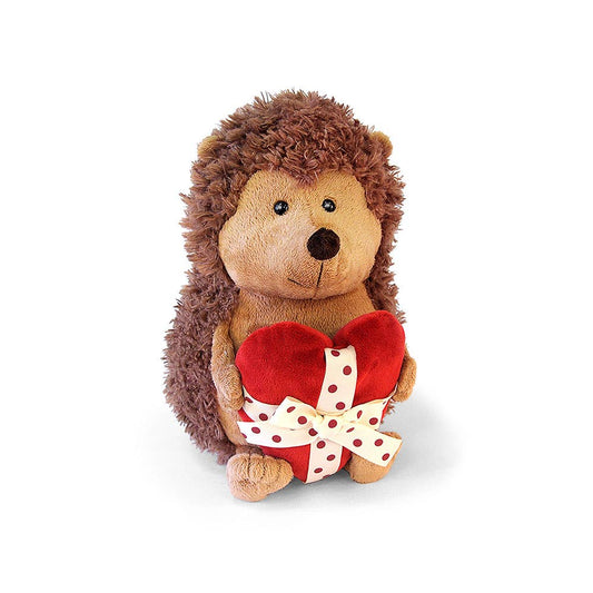 Peluche Orange Life Prickle l’Hérisson avec cœur