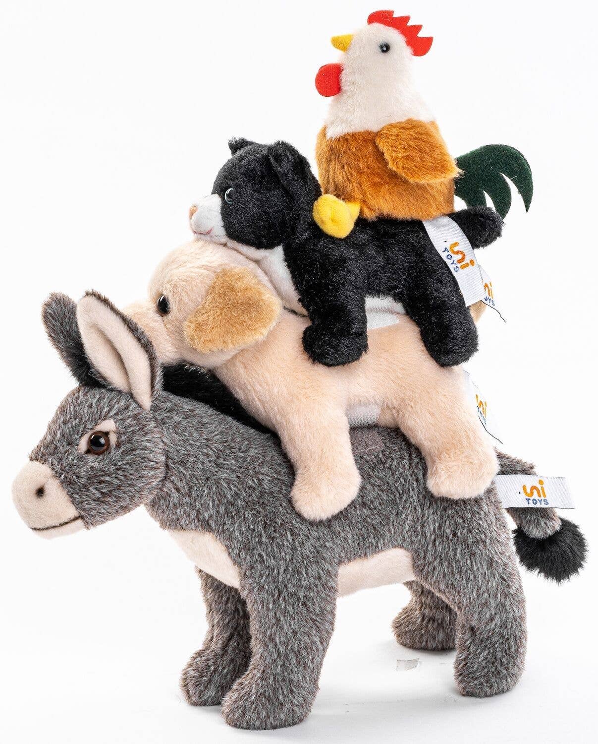 Peluches Les Musiciens de Brême Uni Toys