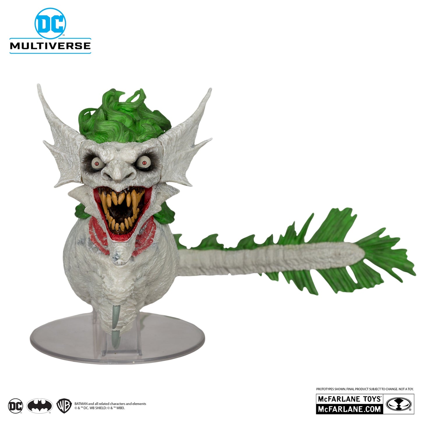 the joker dragon dark nights metal glow in the dark edition gold label mcfarlane toys