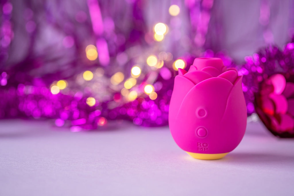 ROMP by Womanizer - Rose Air Pressure Vibrator - Pink