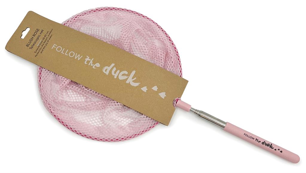 filet telescopique rose blush follow the duck 
