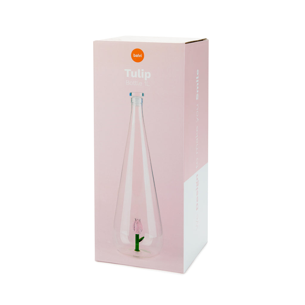 Botanische Tulpenflasche