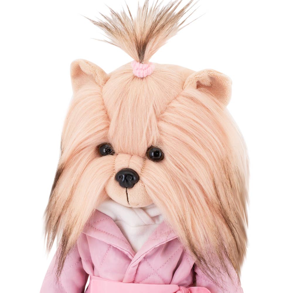 Poupée chien Lucky Yoyo : Soirée Lavande - 38 cm