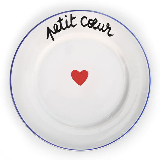 Assiette La Famille S’éclate - Petit Cœur