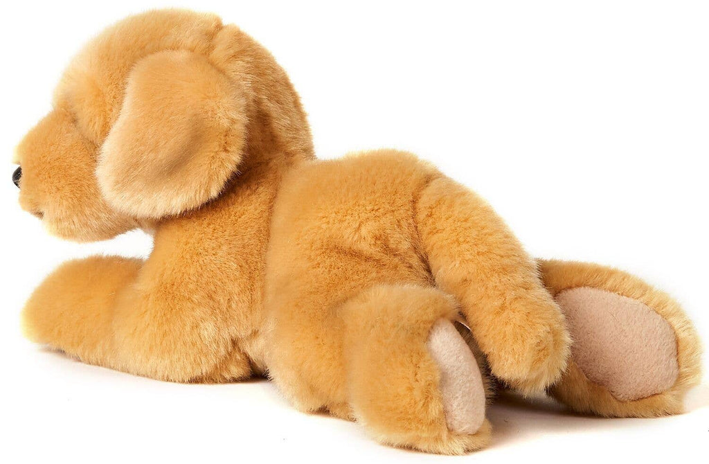 Peluche chiot golden retriever couché Uni Toys