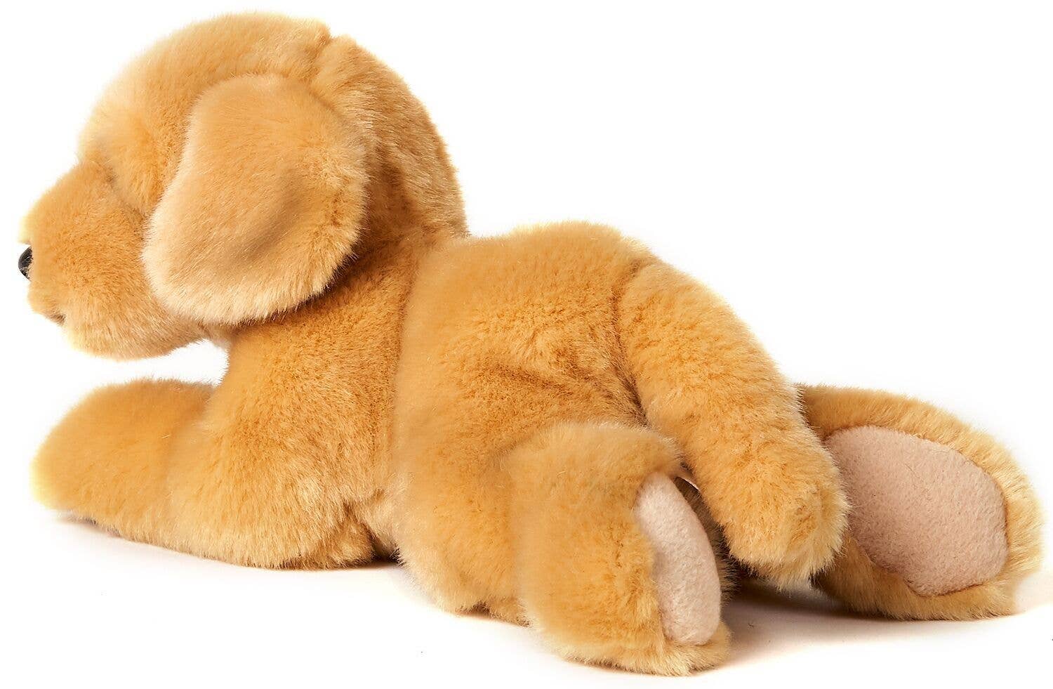 Peluche chiot golden retriever couché Uni Toys