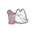 pins chat harpiste