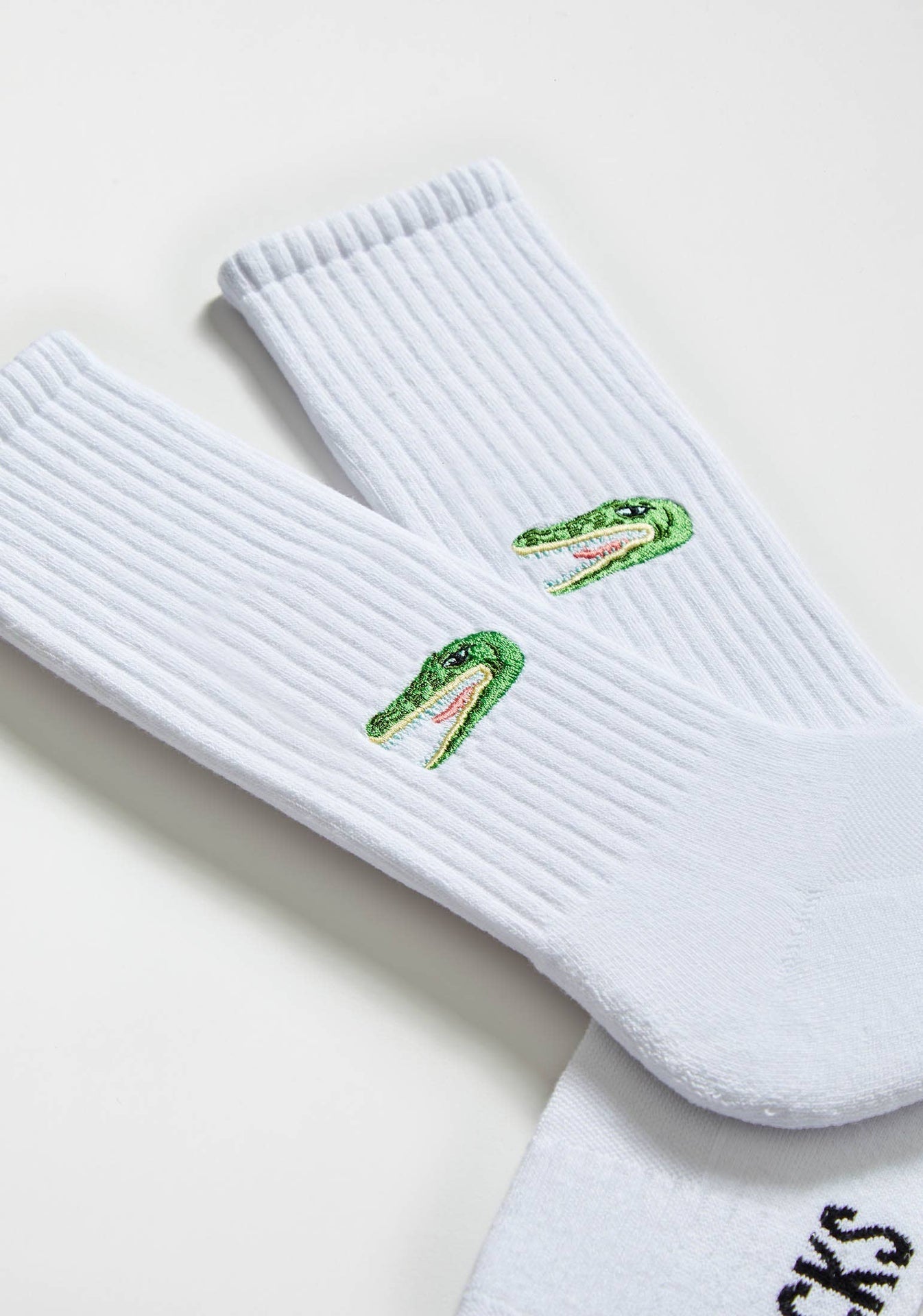 Chaussettes de sport brodées BeCrocodile