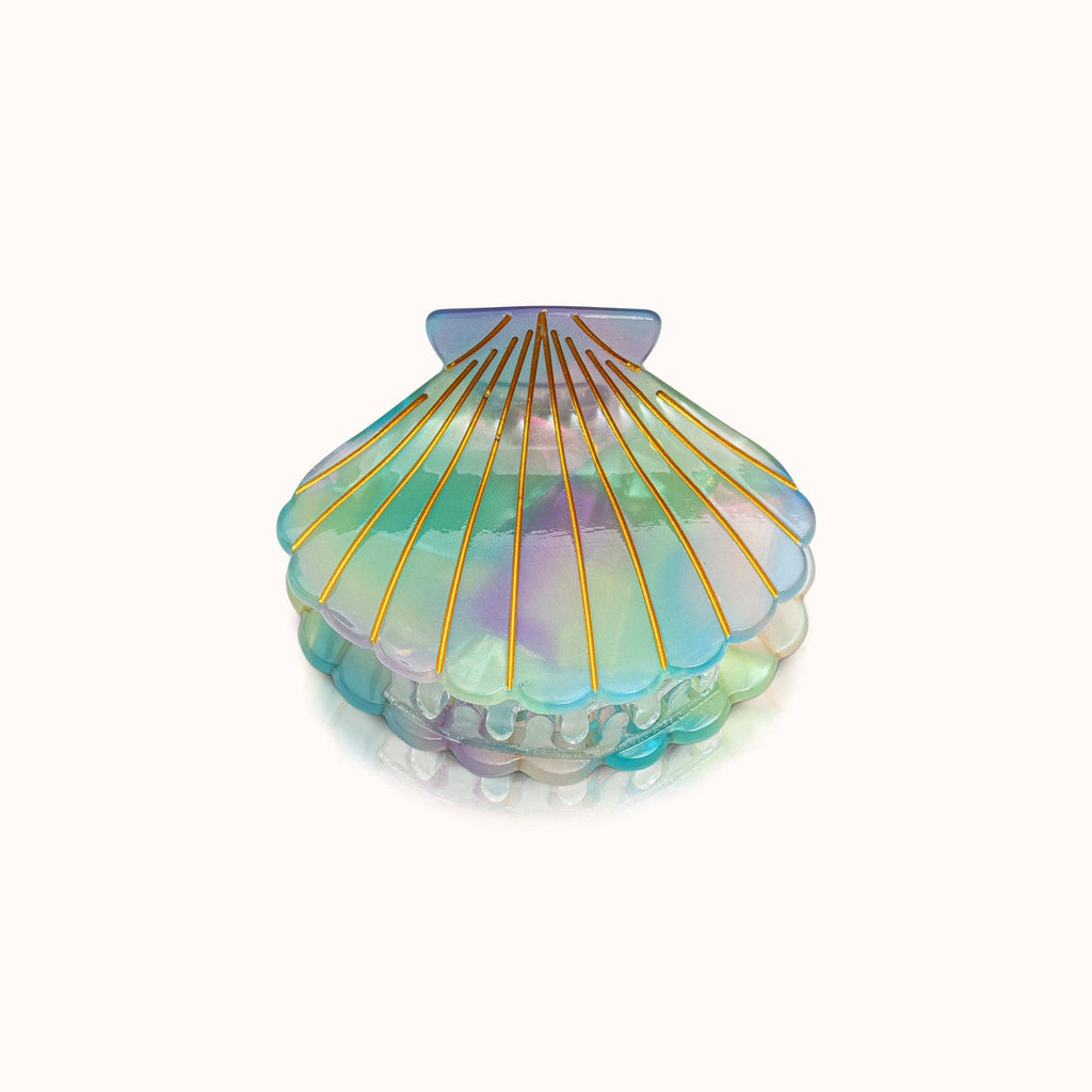 Unicorn Seashell Hair Clip