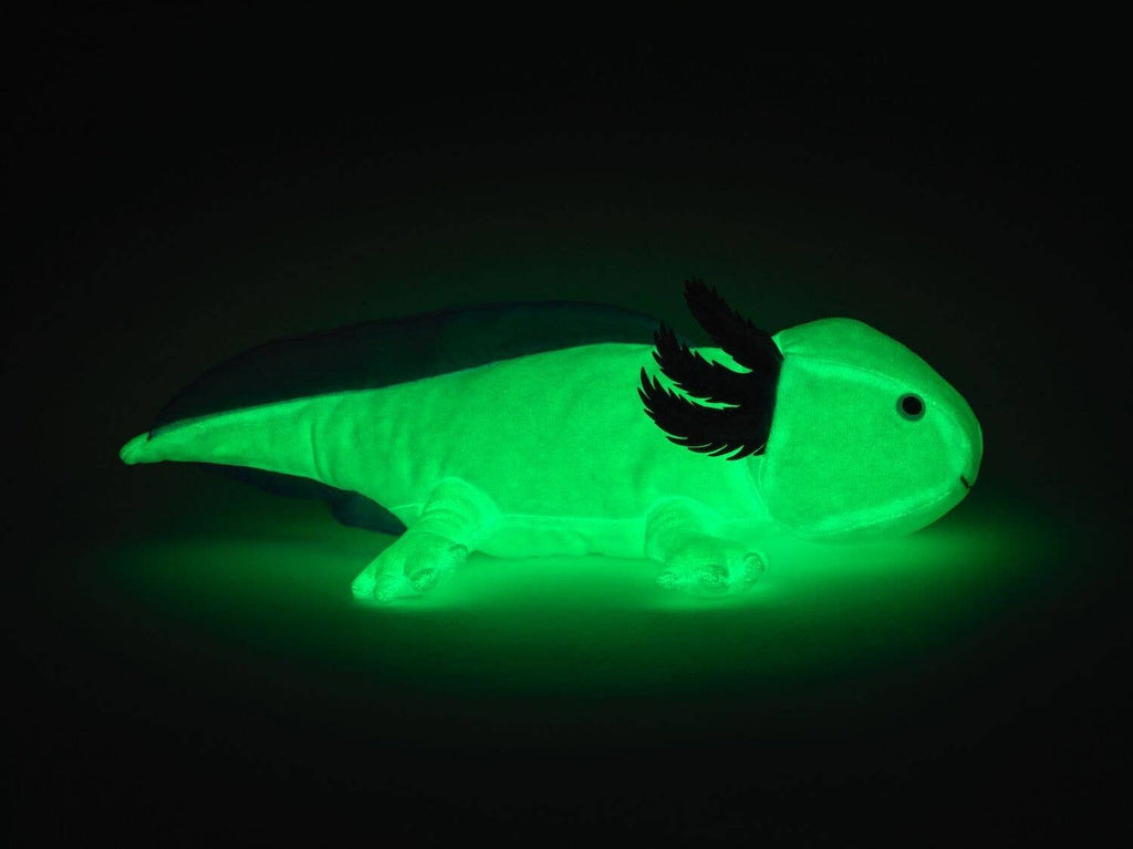 Axolotl - Brille dans le noir - 32 cm - Jouet en peluche Uni Toys