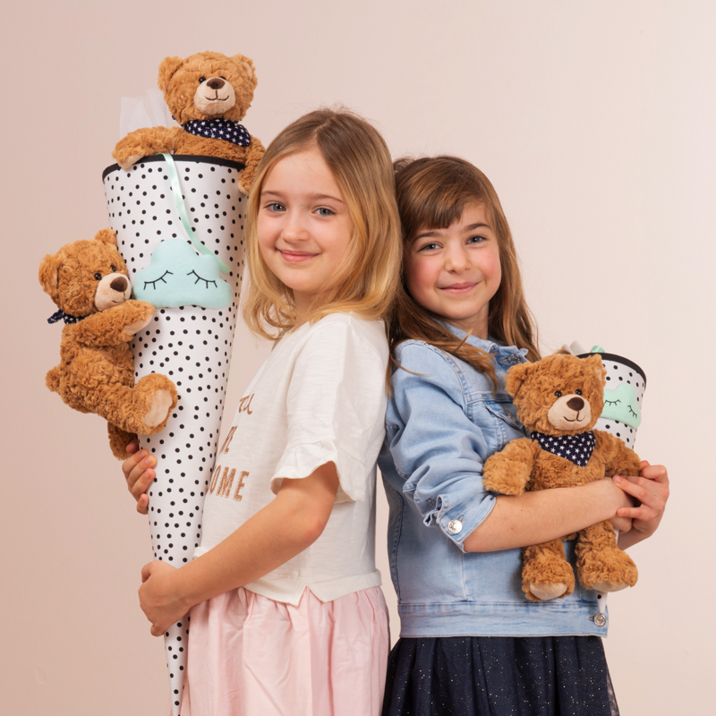 Peluche Ours Rufus Rentrée Scolaire – 30 cm