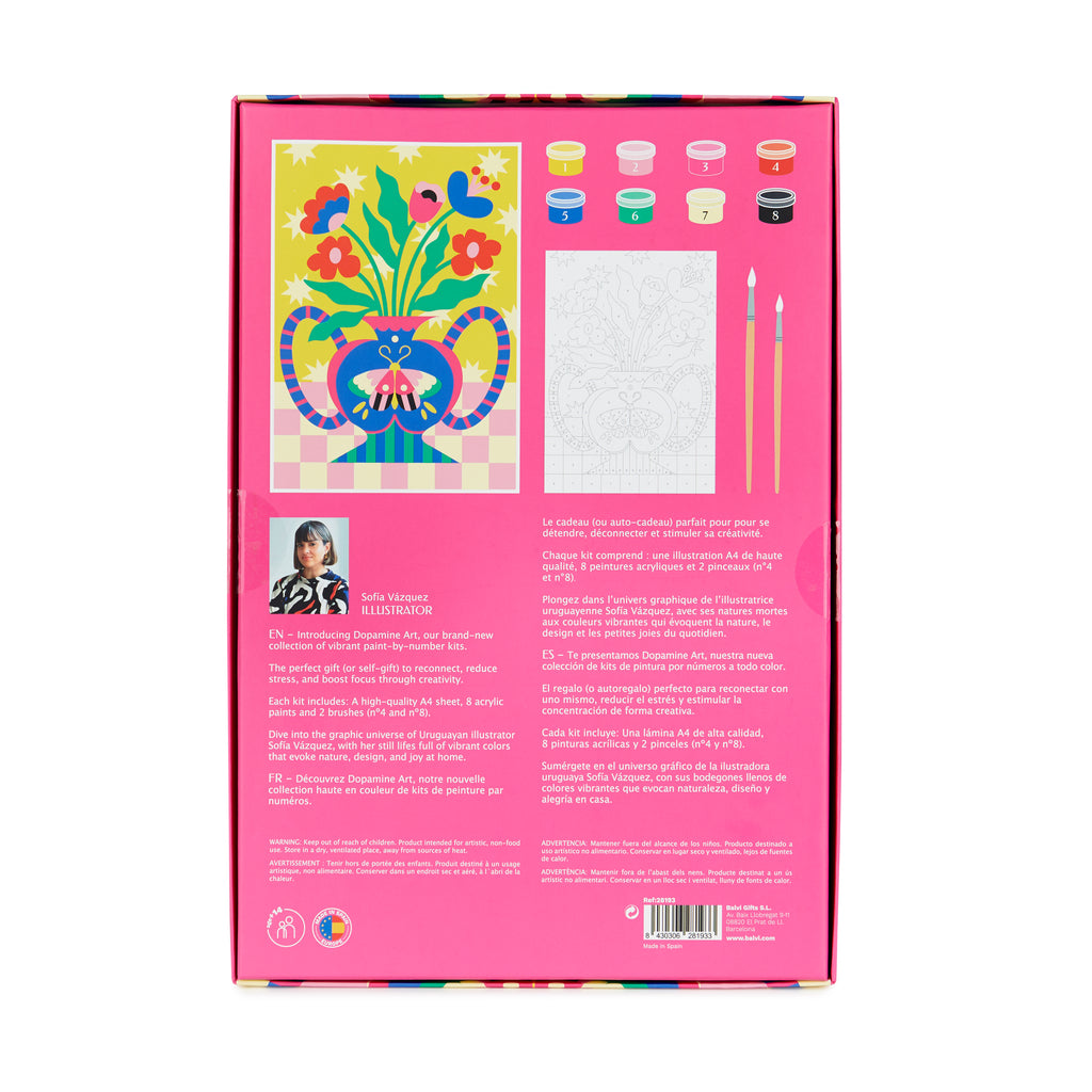 Le Papillon Paint-by-numbers kit