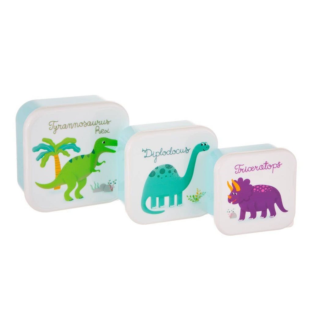 Boîtes à Goûter Dinosaures Roarsome - Set de 3 Sass & Belle – vue produit 1