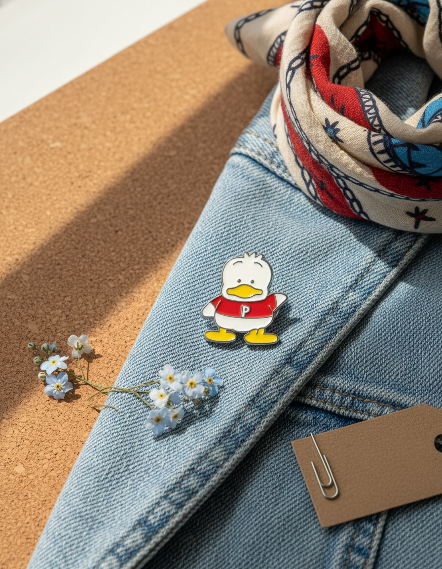 Pin's Canard Blanc « P »