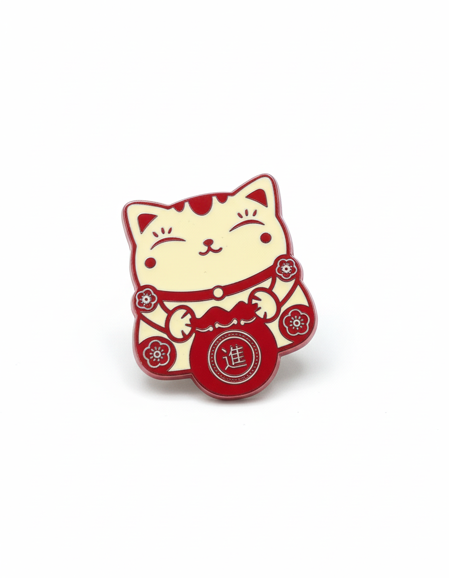 Pin's Chat Chanceux