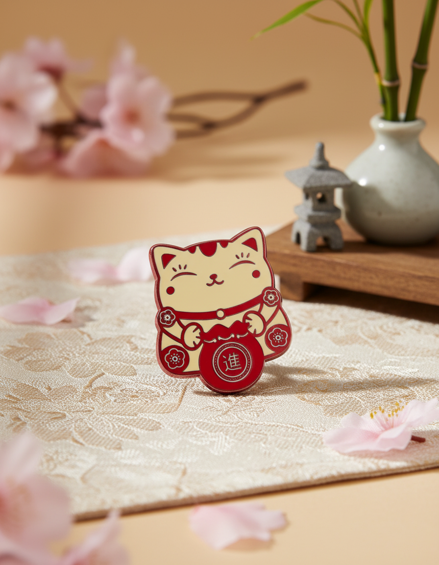 Pin's Chat Chanceux