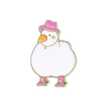 pins canard blanc cowgirl