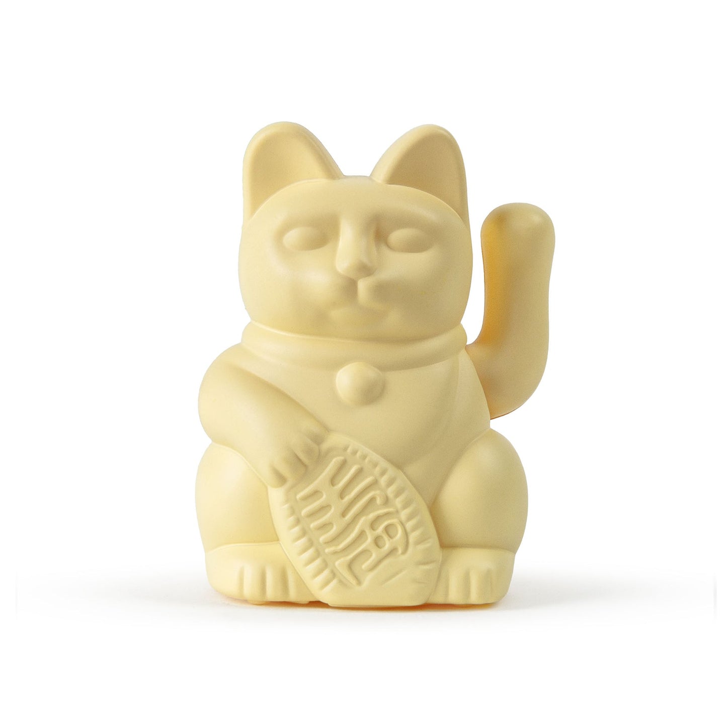 Mini Chat Chanceux Solaire Jaune