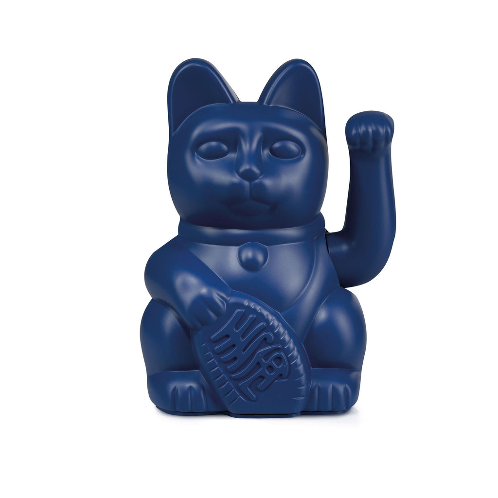 Chat Chanceux Bleu Foncé