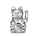 Chat Chanceux Argent Brillant “Nova” – Donkey Products