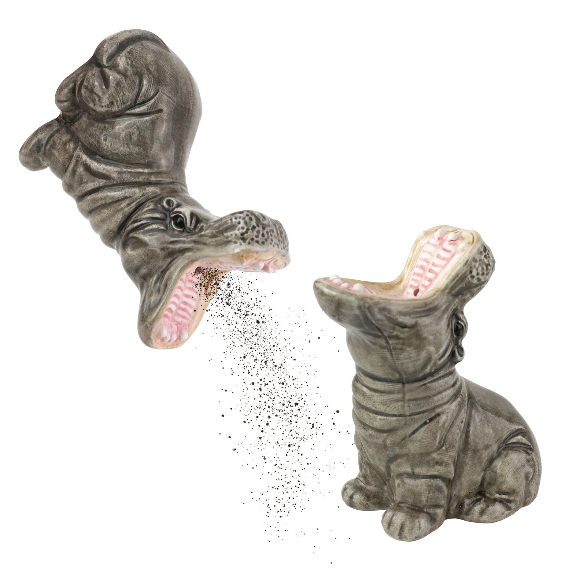 Salière et poivrière Hippopotame Hungry Hippos – vue 5