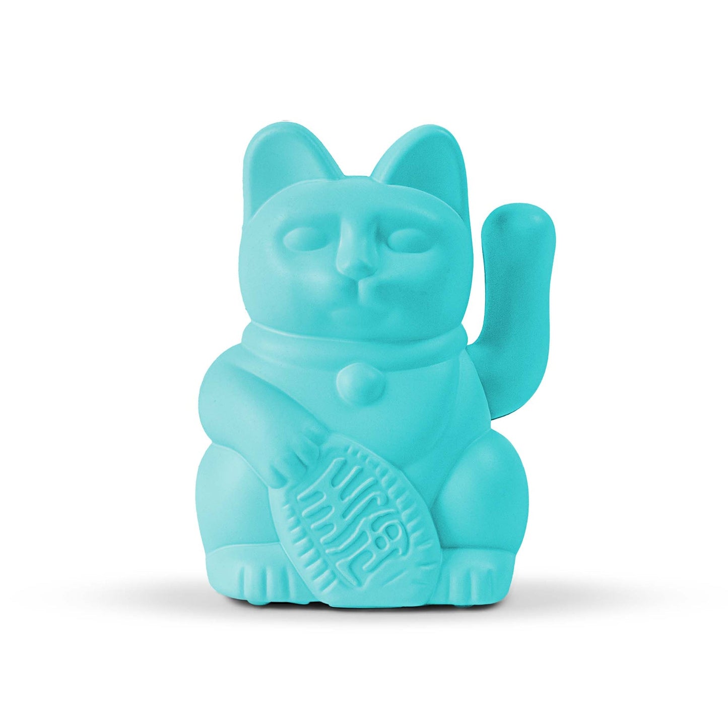 Glücks-Solar-Katze Türkis „Miko“