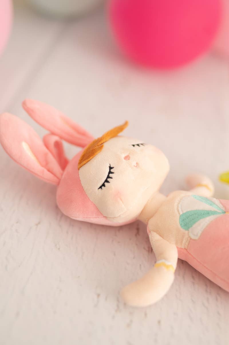 Poupée Sirène Lana en Tissu – Rose