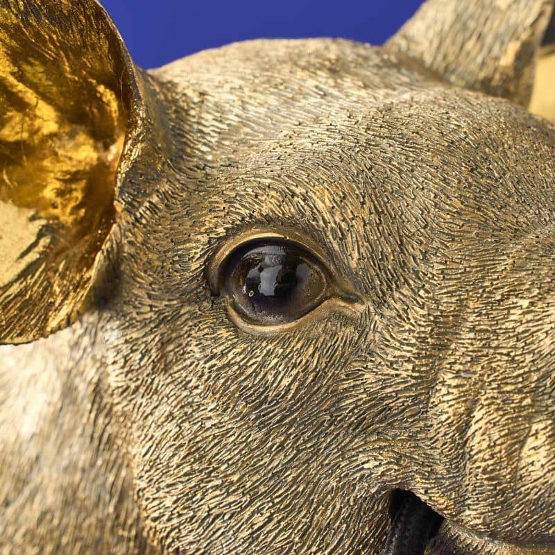 Golden Pig Table Lamp