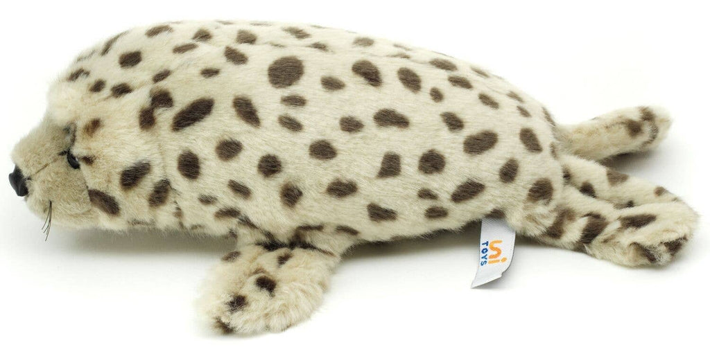 Peluche phoque à pois gris phoque Uni Toys