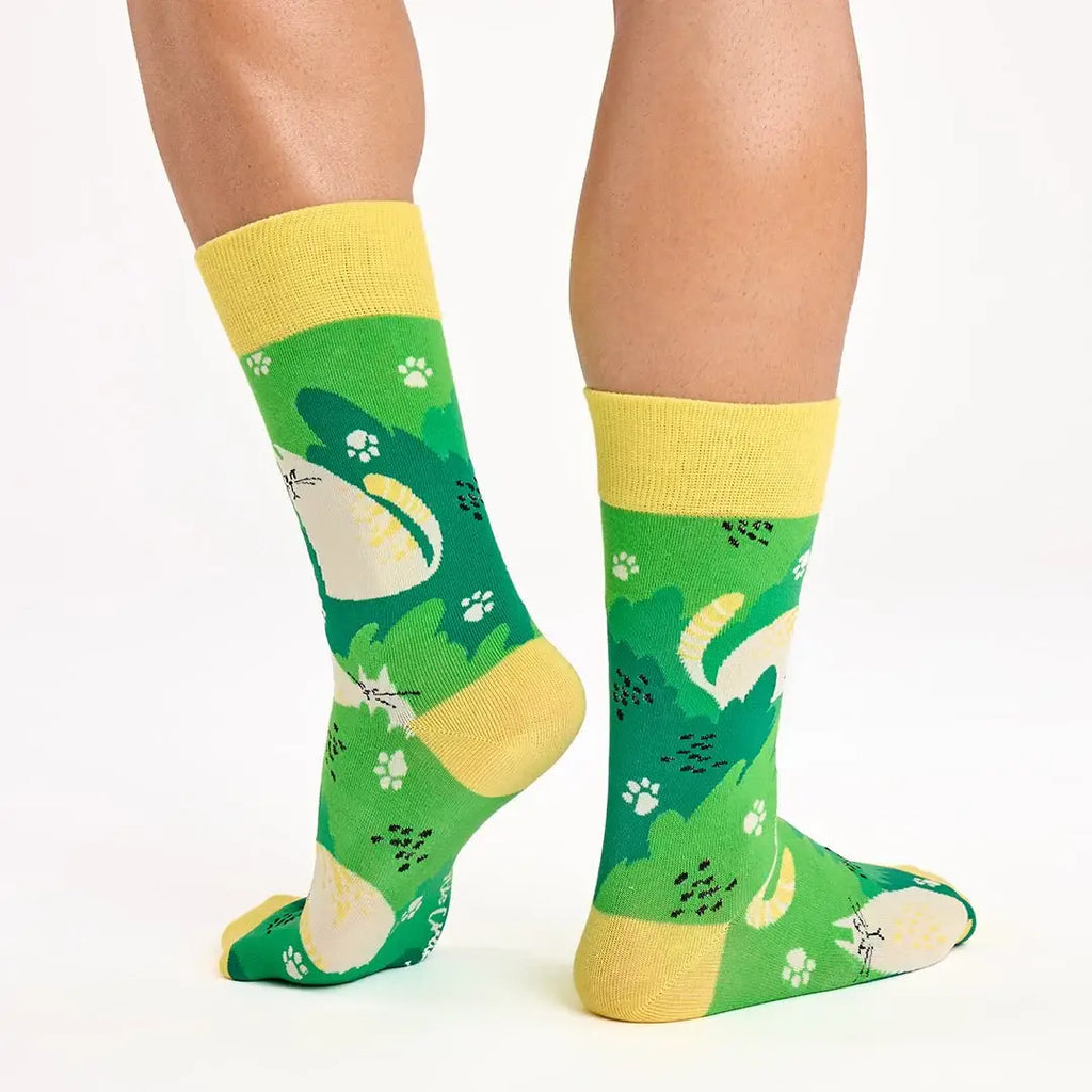 Geschenkbox 3 Paar Katzensocken