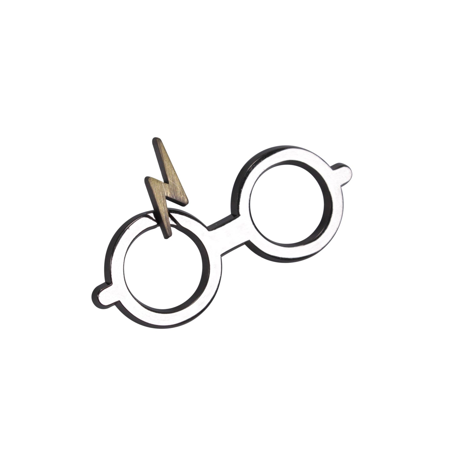 Harry Potter enamel pin badge - glasses and scar