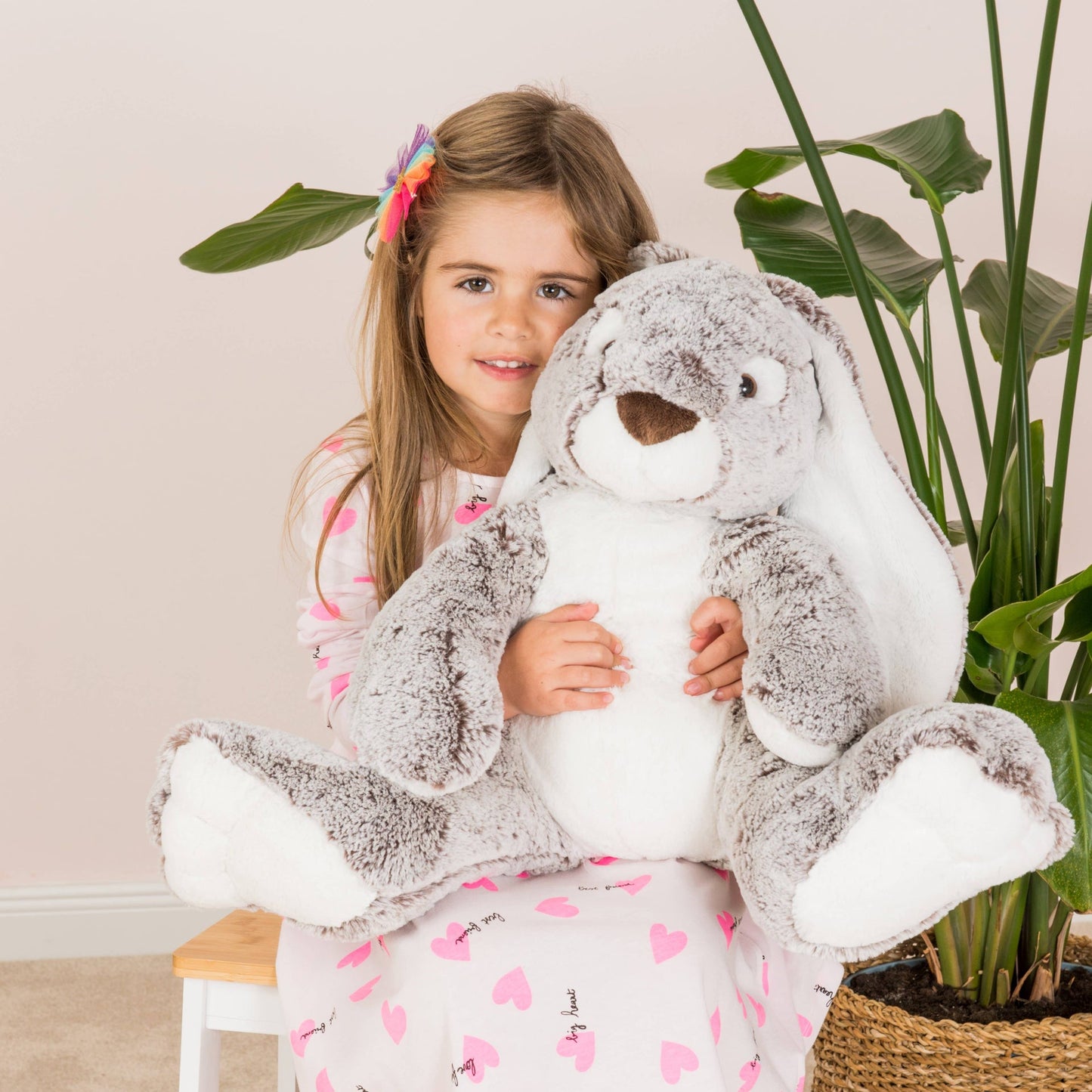 Peluche Lapin à grandes oreilles