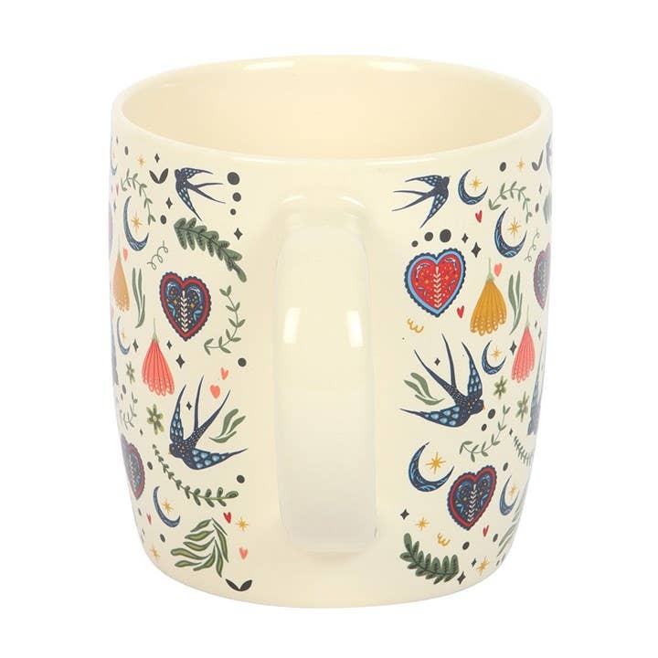 Tasse Floral Folk crème – 350 ml
