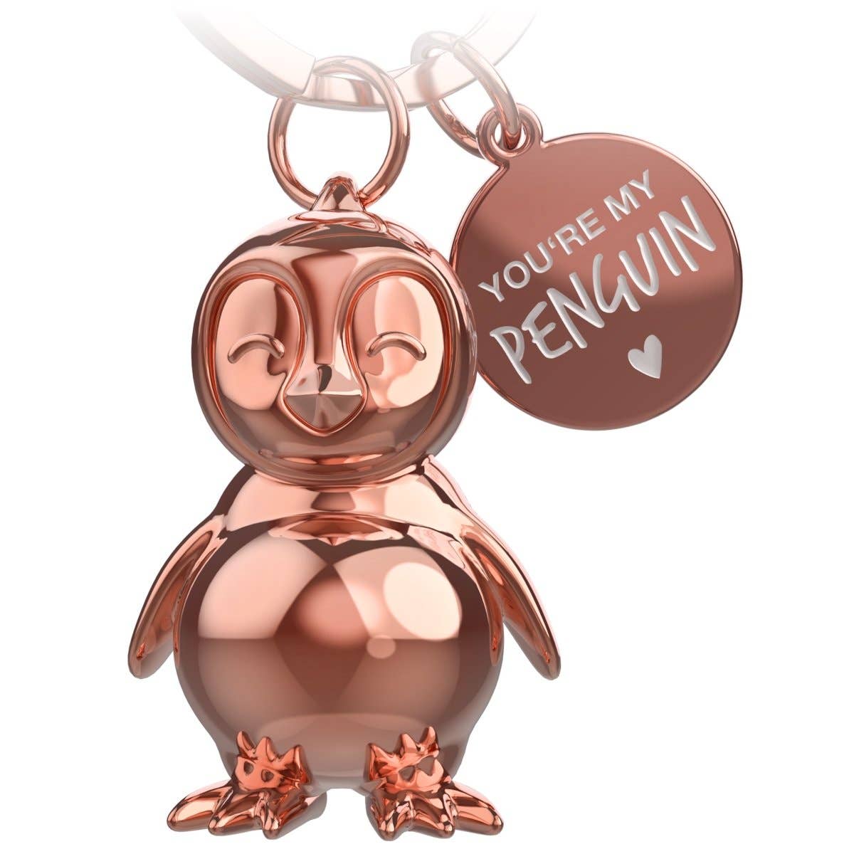 porte cles pingouin tu es mon pingouin fabach 